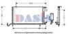 AKS DASIS 042030N Condenser, air conditioning